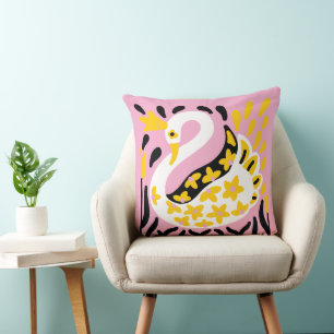 Almofada Estilo Russo Fada Fale Cobra Real Cisne