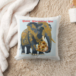 Almofada Estilo tailandês elefante