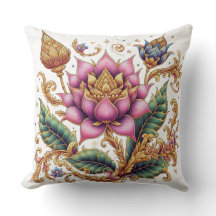 Estilo Tailandês Flor Grande