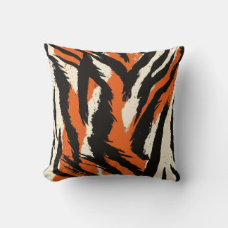 Almofada estilo tigre animalier