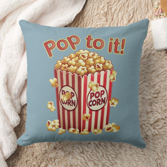 Almofada Estique-se com Estilo - "Pop a ele!" (Cobertor)