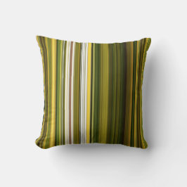 Almofada Estirpes e Goldenrod, Greve Verde e Amarela