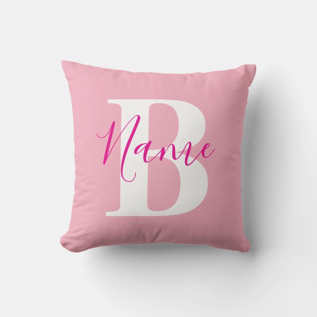 Almofada Estojo de Travesseiro Personalizado com Nome Trave (Frente)