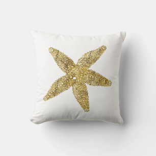 Almofada Estrela do mar do ouro