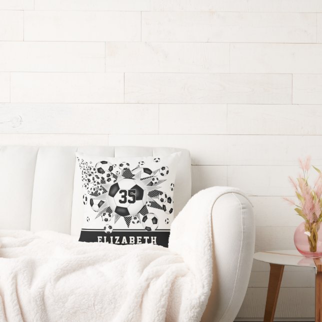 Almofada estrela esportiva de salão de futebol (Sofá)