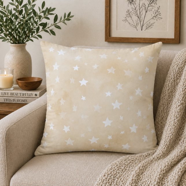 Almofada Estrelas Boho (Criador carregado)
