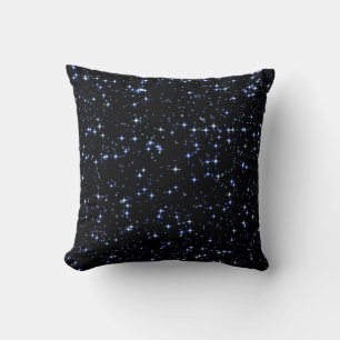 Almofada Estrelas Brilhantes no Céu Noturno