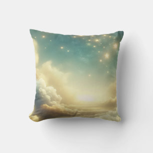 Almofada Estrelas Celestiais Glowing Céu Estrelado