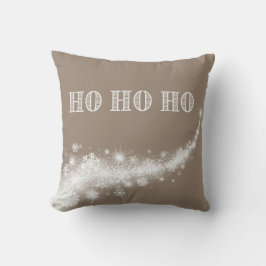 Almofada Estrelas de Traços Brancos Ho Ho Ho