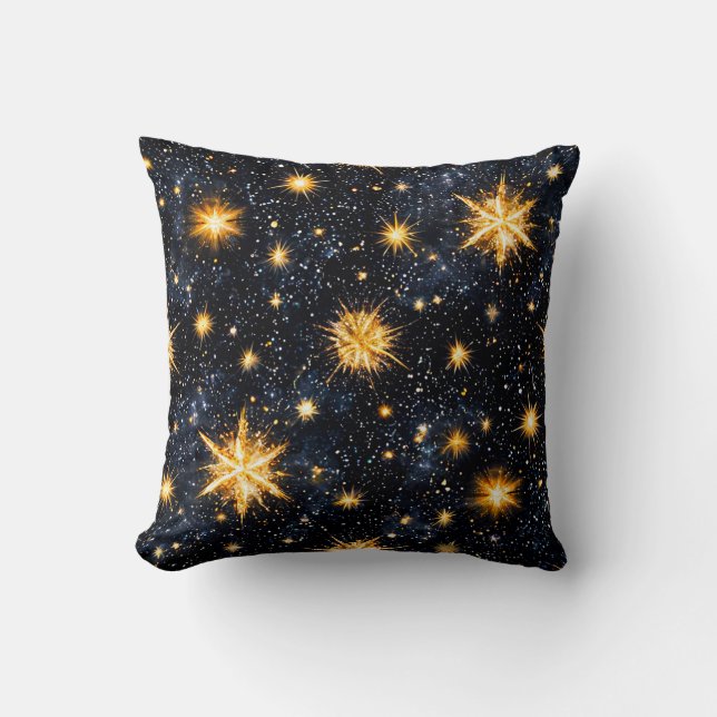 Almofada Estrelas e céu noturno (Frente)