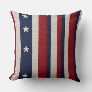 Almofada Estrelas e faixas