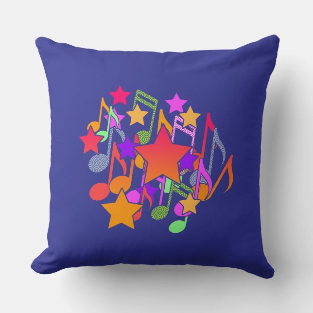 Almofada Estrelas E Música (Frente)