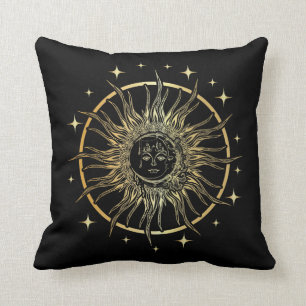 Almofada Estrelas espirituais Arte Astrologia A Antiga Lua