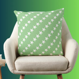 Almofada Estrelas Mínimas Mínimas Brancas