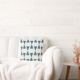 Almofada – Estrutura A | Azul Ardósia & Off-White