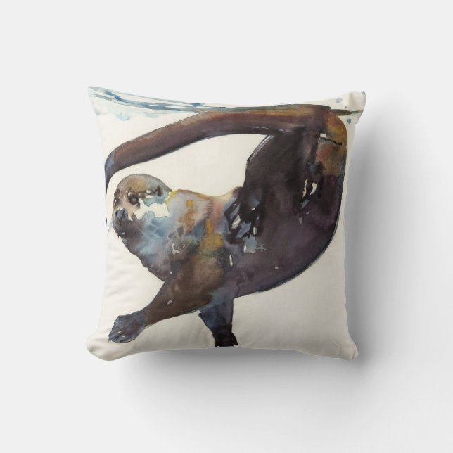 Almofada Estudo II da lontra - 'Talisker (Frente)