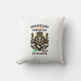 Almofada Esvoaçei O Meu Caminho Durante 100 Dias 100 Dias