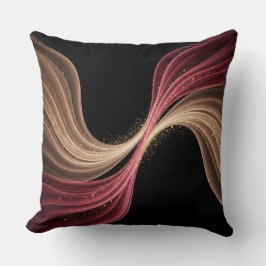 Almofada Eternal Flow of Love — Abstract Romantic Art