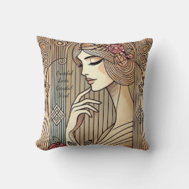 Almofada Eterno elegante Lady Vintage