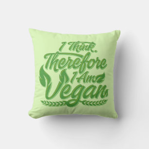 Almofada Eu Acho, Por Isso Sou Vegan