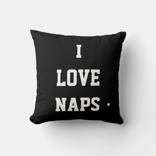 Almofada Eu Adoro Naps (Frente)