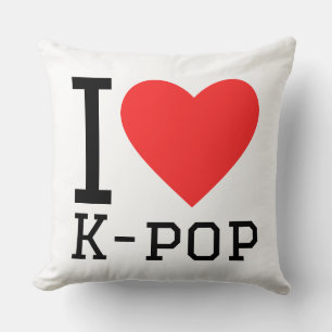 Almofada Eu adoro o pop