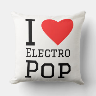 Almofada Eu adoro pop de eletro