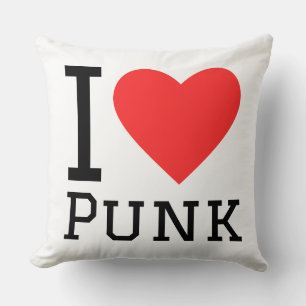 Almofada Eu adoro punk