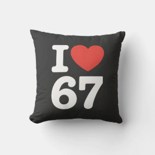 Almofada Eu Amo 67
