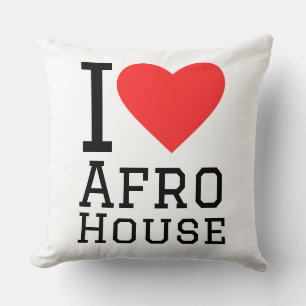 Almofada Eu amo a casa afro
