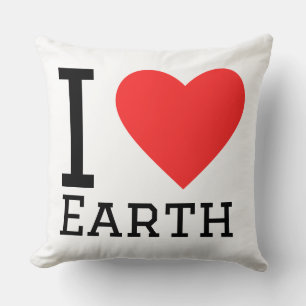 Almofada Eu amo a terra