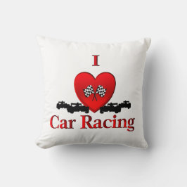 Almofada Eu Amo Car Racing
