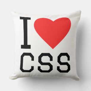 Almofada Eu amo css