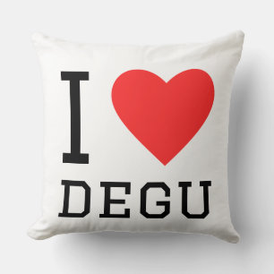 Almofada Eu amo degu
