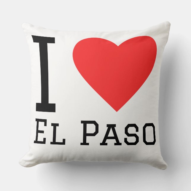 Almofada Eu amo el paso (Frente)