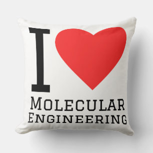 Almofada Eu amo engenharia molecular