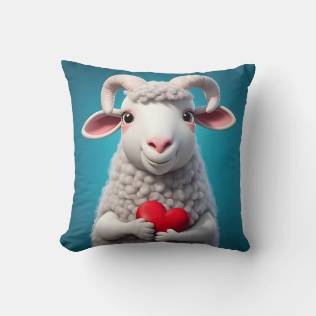 Almofada Eu Amo Ewe (Frente)