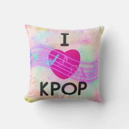 Almofada Eu Amo K-pop 