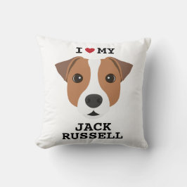 Almofada Eu amo meu Jack Russell