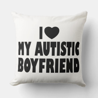 Almofada Eu Amo Meu Namorado Autista - Aceitação Autismo