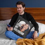 Almofada Eu Amo Meu Presente De Foto Do Coração Namorada<br><div class="desc">Traga humor e coração junto com o nosso Travesseiro decorativo de Namorado de Foto Engraçado 'I Love My Namorada'. Esta design engraçada faz um presente ideal, seja seu aniversário, um aniversário, e é perfeita para casais em uma relação de longa distância. Personalize, surpreenda e celebre sua conexão especial com este...</div>