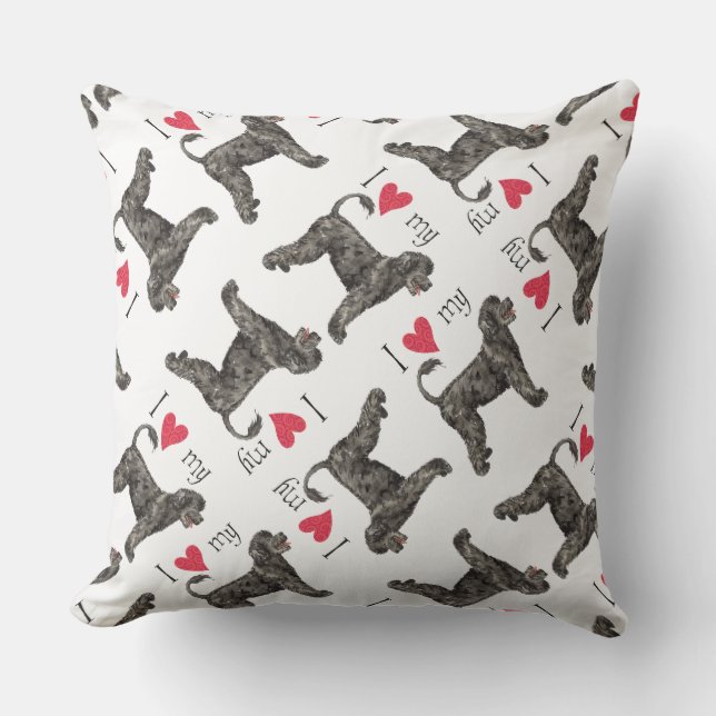 Almofada Eu amo meu PWD (Frente)