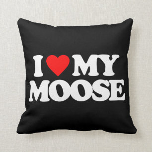 ALMOFADA EU AMO MEUS ALCES