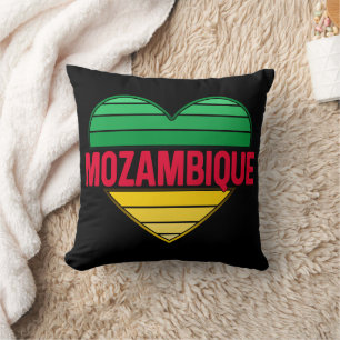 Almofada Eu Amo Moçambique, Coração Mozambicano