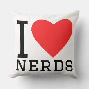 Almofada Eu amo nerds