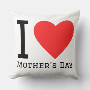 Almofada Eu amo o Dia das Mães