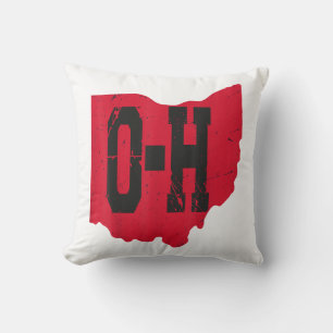 Almofada Eu Amo O Meu Script Home De Ohio, Ohio Buckeye Sta