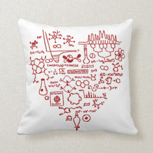 Almofada Eu amo o presente do químico da química