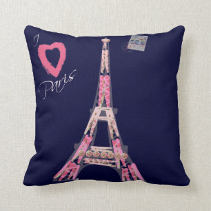 Almofada Eu amo Paris