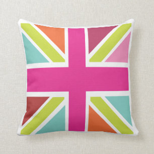Almofada Eu amo Reino Unido - Union Jack